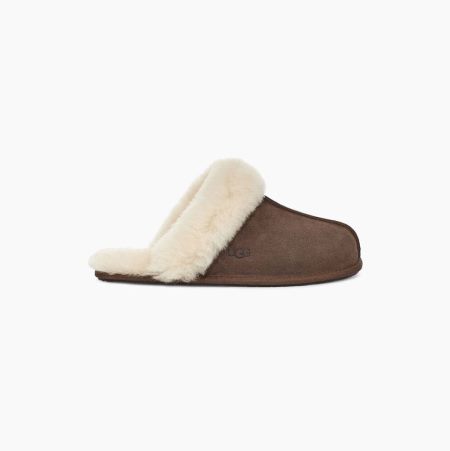 UGG Scuffette II Brown Slippers for Women (ESKY69548)